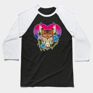 Lynx Bisexual Baseball T-Shirt